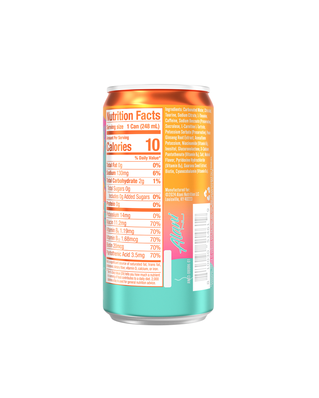 Alani Nu Mini Energy - Orange Kiss I5 - image 3
