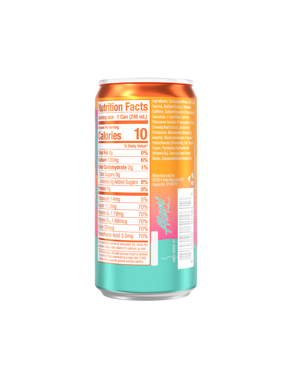 Alani Nu Mini Energy - Orange Kiss I5 - image 3