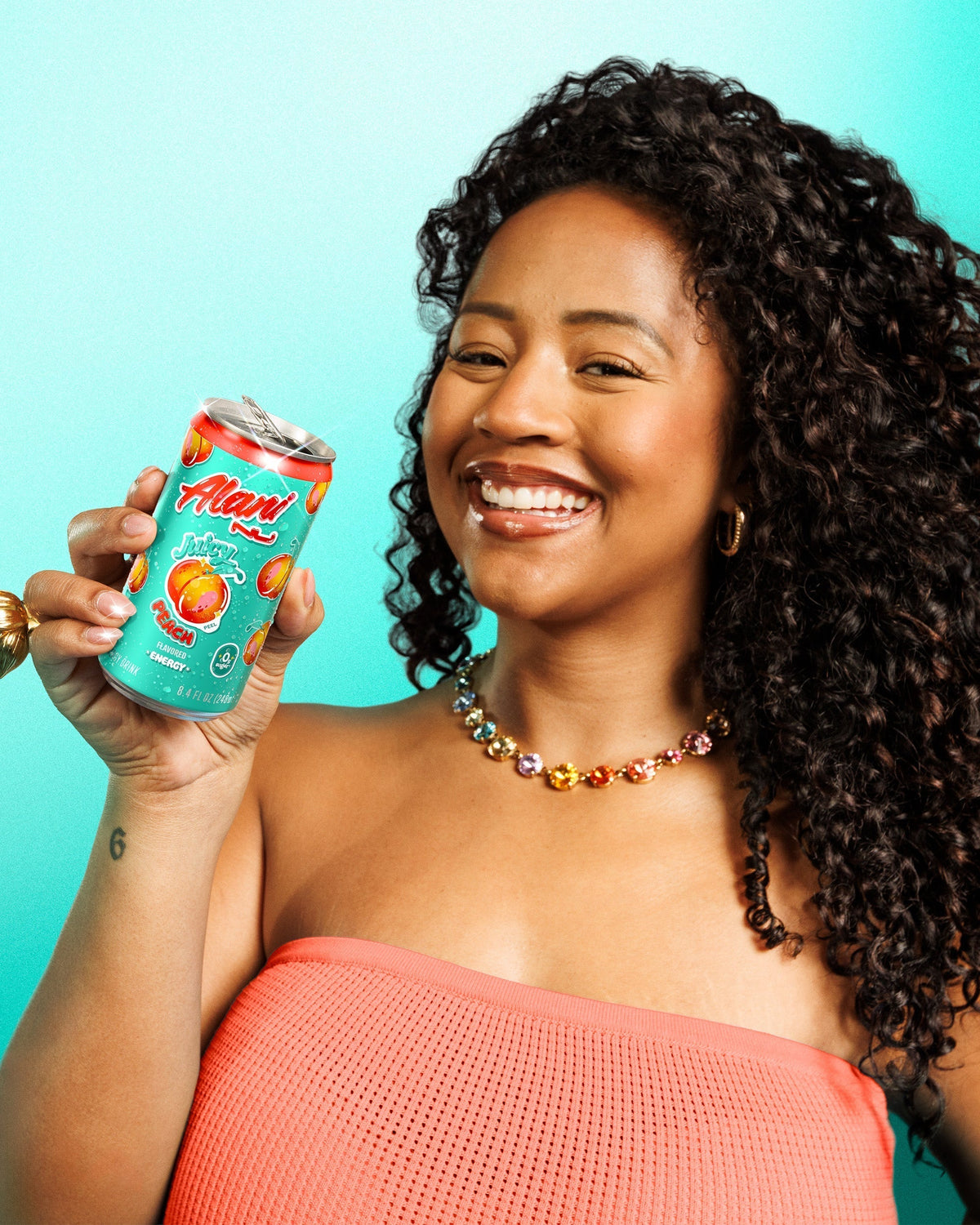 Alani Nu Mini Energy - Juicy Peach D9 - image 5