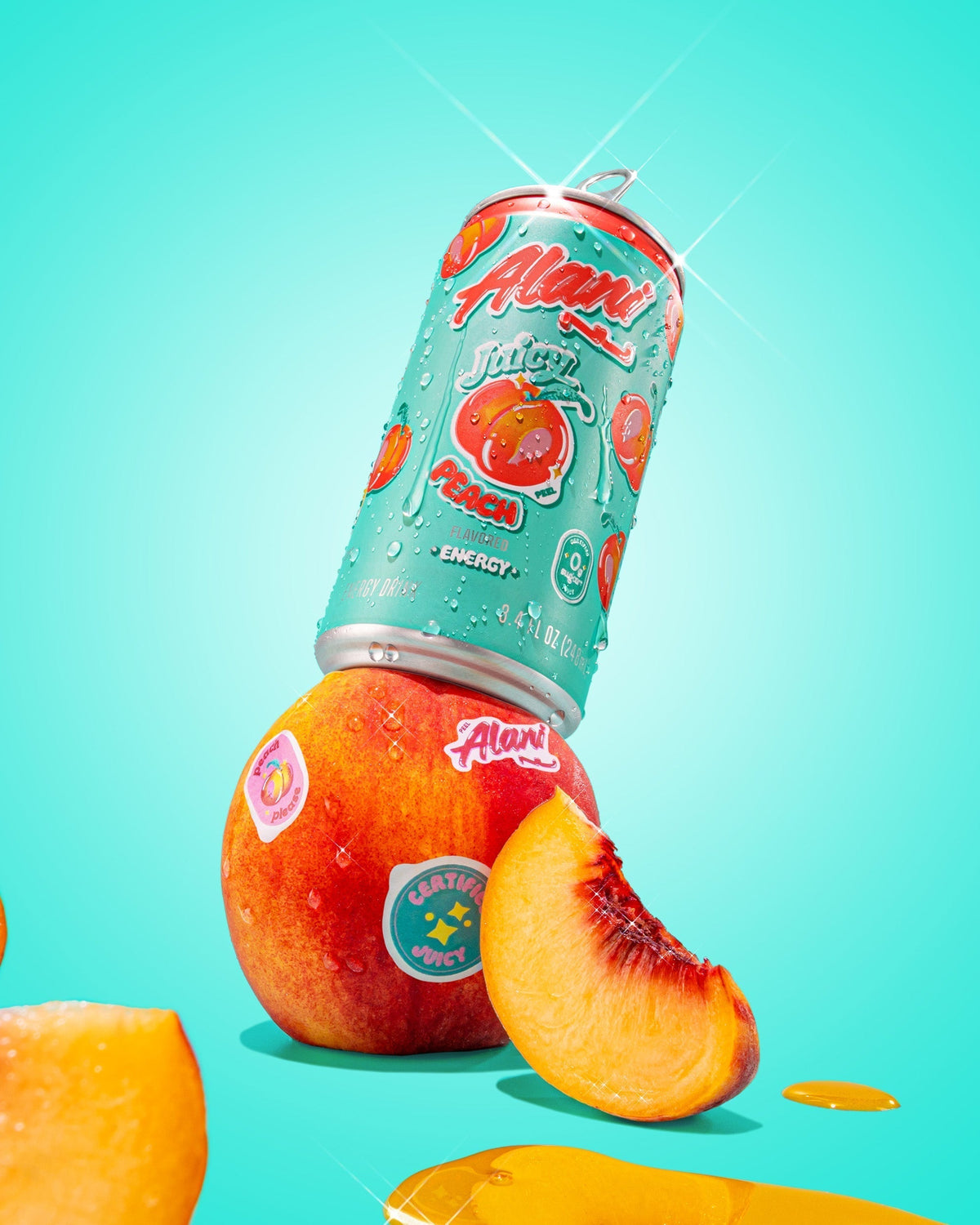 Alani Nu Mini Energy - Juicy Peach D9 - image 4